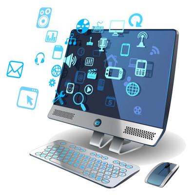 计算机软件技术开发 精美矢量与程序艺术的融合